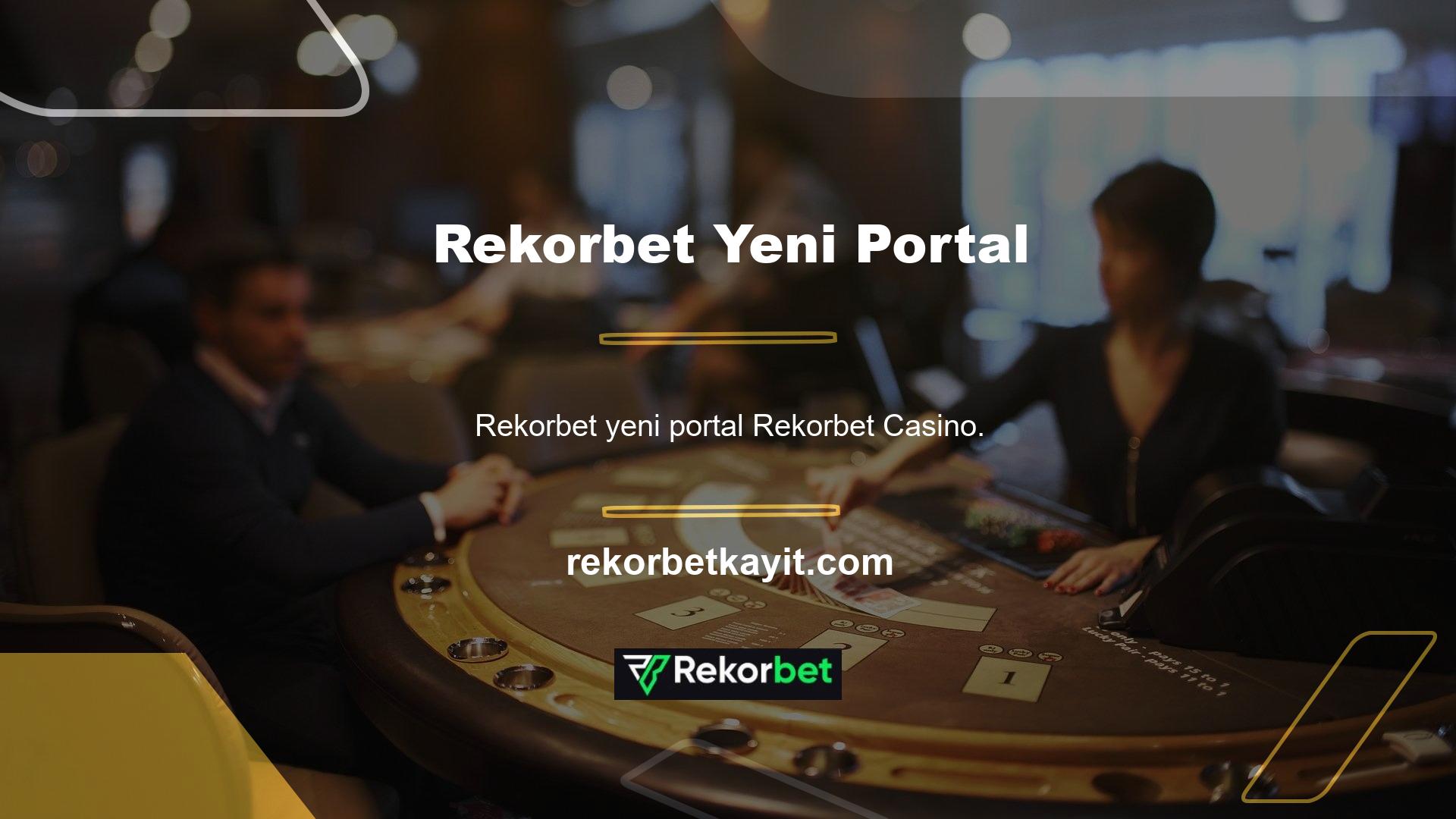 Rekorbet Yeni Portal Bahis Sitesi, dünya çapında milyonlarca insana spor bahis ve canlı bahis hizmetleri sunan bir bahis platformudur